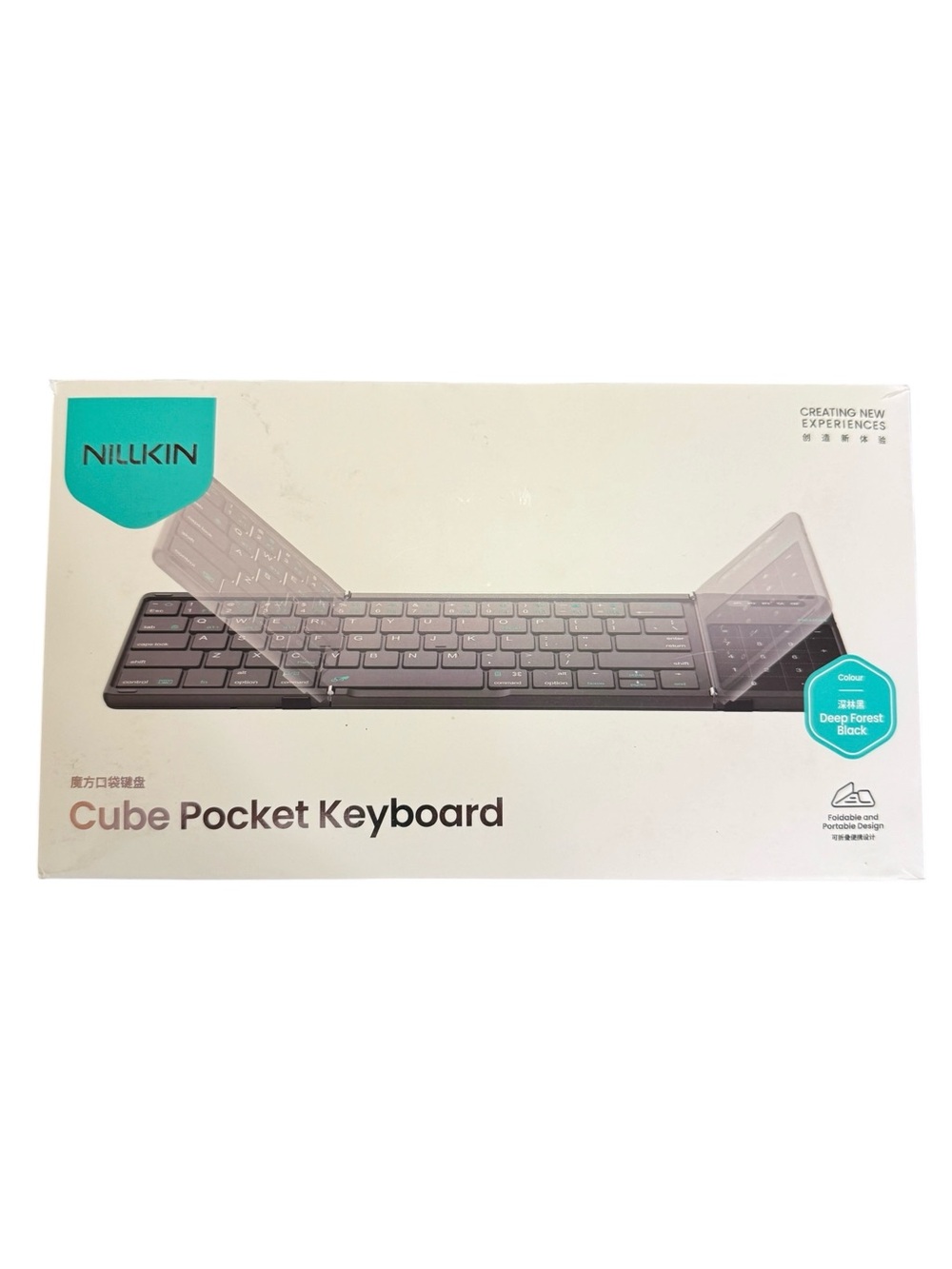 Nillkin Cube Pocket Foldable Bluetooth Keyboard with Touchpad Numeric Keypad